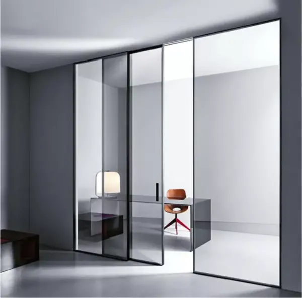 MINIMALISM SLIDING ALUMINUM DOORS